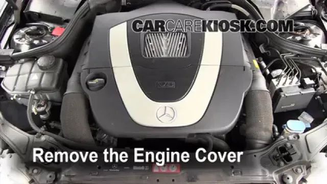 2007 Mercedes-Benz C230 Sport 2.5L V6 FlexFuel Power Steering Fluid Check Fluid Level